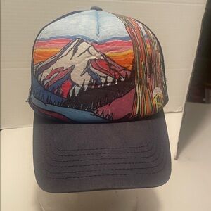 Sunday Afternoons Trucker Hat Snapback Artist Series Chris Herbst Baseball Cap